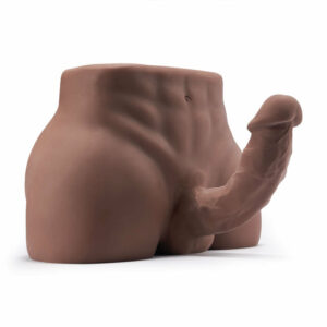 8.5lb Hunky Unisex Male Realistic Butt with Bendable Penis Anal Entry