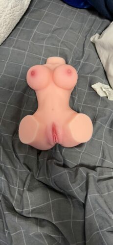 5.9lb Handhold Realistic Love Doll with Boobs Anus Pussy Male Stroker Masturbator photo review